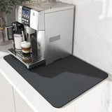 Kitchen Mat Drainer Kitchen Pad Coffee Absorbent Dish Place Mats Drying Tableware Pad Dish Cocina Mats for Kitchen Accessories