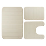 Super Absorbent Bath Mat Memory Foam Carpet Non-slip Bathroom Rug Bathtub Side Floor Rugs Shower Room Doormat Toilet Footpad
