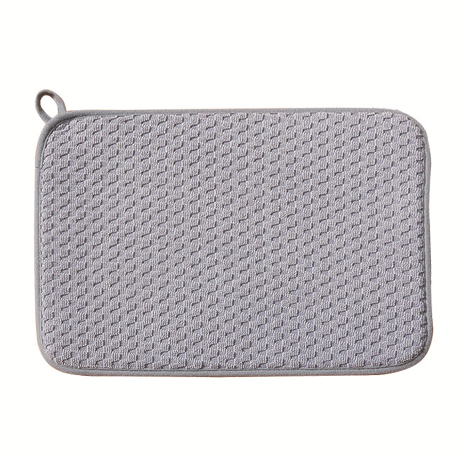 Kitchen Dish Drying Mat In The Cabinet Drying Mats Microfiber Absorbent Table Placemat Non Slip Heat Resistant Drain Drying Pad