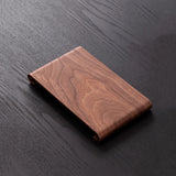 Creative rectangular wooden desktop display rack Hotel Home Coffee Table Decorative Plate Retro Style Heat-resistant Thick Tray