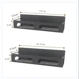 Magnetic Spice Rack Organizer for Refrigerator Hanging Spice Rack Wall Mount Metal Seasoning Organizer Rack
