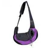 Pet backpack, portable shoulder bag for travel, hands-free outdoor crossbody bag suitable for cat and dog pet supplies