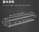 New Kitchen Storage Rack Seasoning Rack Wall-Mounted Condiment Multi-Functional Household kitchen organizer Storage Rack