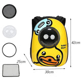 Outdoor Travel Puppy Cat Backpack Carrier Bag Breathable Pet Space Capsule Mascotas Supplies for Cats Goats transporter dla kota