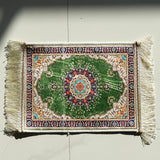 A Portable Eid Prayer Mat Measuring 30* 49.5cm Cm, Suitable for Indoor and Outdoor Use, Is an Ideal Choice for Studying, Living Rooms, Ramadan and Hajj Activities This Is a Popular and Beautiful Prayer Mat.