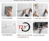 New Kitchen Storage Rack Seasoning Rack Wall-Mounted Condiment Multi-Functional Household kitchen organizer Storage Rack