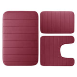 Super Absorbent Bath Mat Memory Foam Carpet Non-slip Bathroom Rug Bathtub Side Floor Rugs Shower Room Doormat Toilet Footpad
