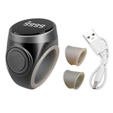 Smart Tasbih Tally Counter Type-C Rechargeable High-quality Muslims Zikr Ring Type Button Counter Prayer Time Vibration Reminder
