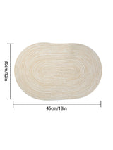 Placemats Set of 4,Heat resistant pad,Place Mat Washable Table Mats for Kitchen Dining Table Mixed Color Non-Slip Place mats