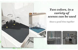 Kitchen Mat Drainer Kitchen Pad Coffee Absorbent Dish Place Mats Drying Tableware Pad Dish Cocina Mats for Kitchen Accessories