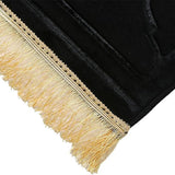 Thickened sponge prayer mat with tassel embossed prayer mat soft and easy to carry can be used in many scenes