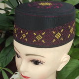Muslim Caps For Men Colthing Prayer Hat Kufi Islamic Tax Products Kippa Hijab Saudi Arabia Jewish Embroidery 03122