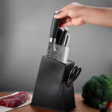 6 Styles Knife Holder Inserted Knives Storage Stand Fruit Knife Cleaver Chop Bone Knife Scissors Organizer Kitchen Accessories