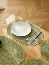Placemats Set of 4,Heat resistant pad,Place Mat Washable Table Mats for Kitchen Dining Table Mixed Color Non-Slip Place mats