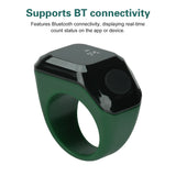 Smart APP Ring Counter Portable Digital Display Counter Bluetooth Counting Ring Time Reminder Wearable Tasbih Zikr Ring Misbah