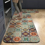 Kitchen Mat Printed Kitchen Rugs Area Mat Hallway Long Carpets for Living Room Bedroom Entrance Doormat Living Room Decoration