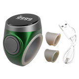 Smart Tasbih Tally Counter Type-C Rechargeable High-quality Muslims Zikr Ring Type Button Counter Prayer Time Vibration Reminder