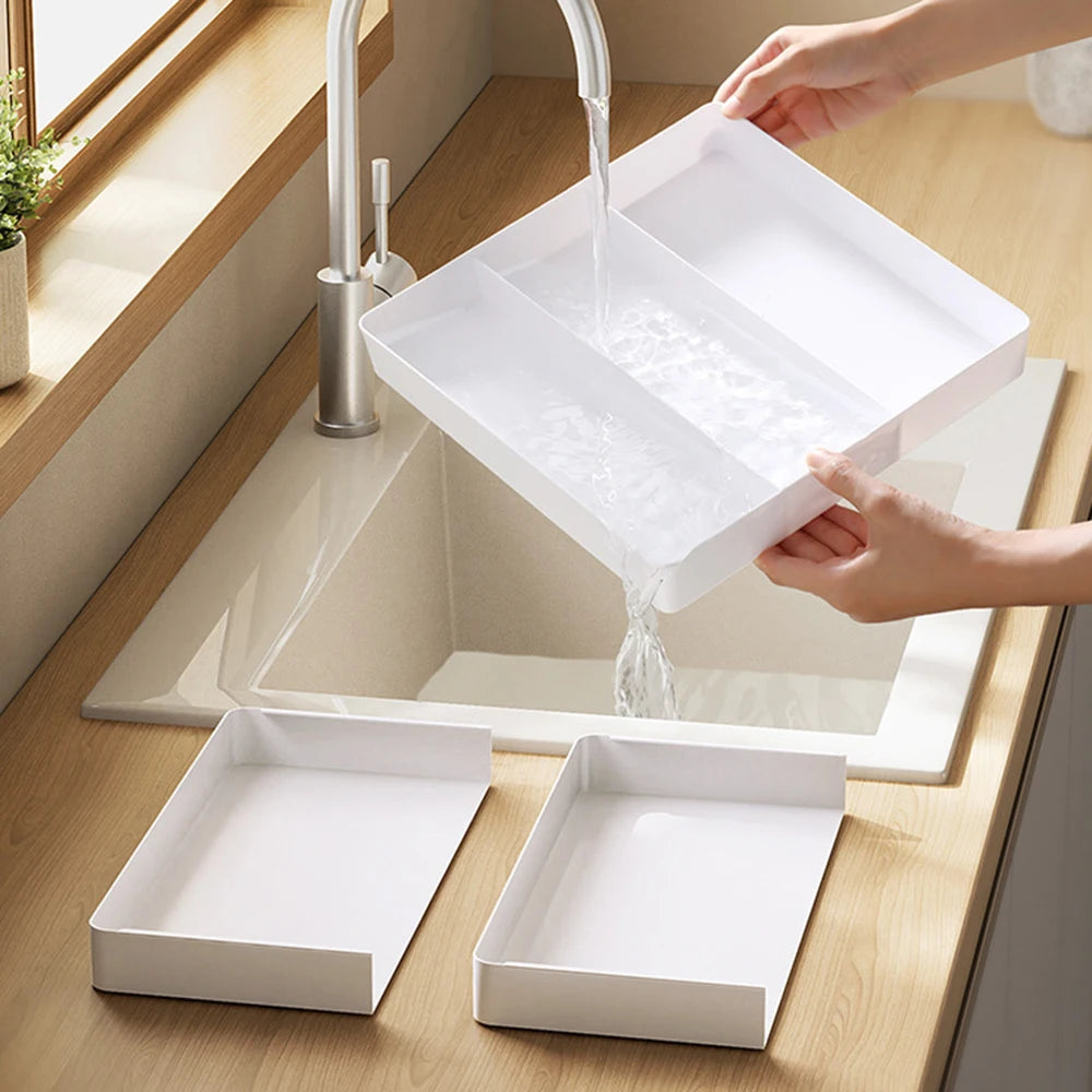 Expandable Drawer Organizer Versatile Adjustable Organizer Cutlery Tray For Kitchen Drawer Spoons Forks Knives Cutlery Holder