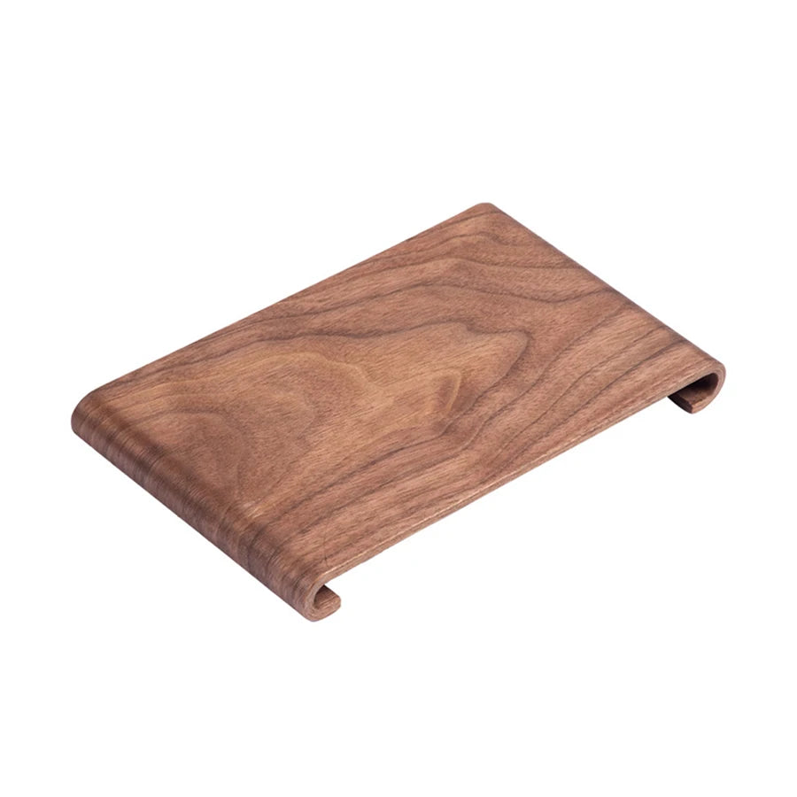 Creative rectangular wooden desktop display rack Hotel Home Coffee Table Decorative Plate Retro Style Heat-resistant Thick Tray