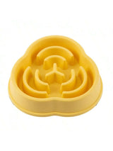 1pc Dog Slow Food Bowl Plastic Anti-Choking Slow Eating Cloud Shape Large Dogs Prevent Vomiting And Protect Intestines
