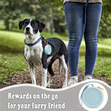 1Pc Pet Supplies Silicone Dog Food Bag Outdoor Training Dog Training Dog Treat Training Pouch Waterproof Dog Snack Training Bag