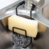 Kitchen Metal Sink Drying Holder Sink Rack Wall Sucker Sponge Storage Soap Stand Dish Cloth Shelf Organizer Products 2023