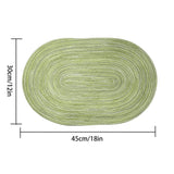 Placemats Set of 4,Heat resistant pad,Place Mat Washable Table Mats for Kitchen Dining Table Mixed Color Non-Slip Place mats