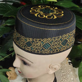 Muslim Caps For Men Colthing Prayer Hat Kufi Islamic Tax Products Kippa Hijab Saudi Arabia Jewish Embroidery 03122