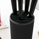 8.8inch Knife Holder Stand for Kitchen Chef Ceramic Knife Inserted Plastic Knives Block Storage Tank Holder Kitchen Accessories