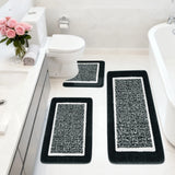 Super Absorbent Bath Mat Memory Foam Carpet Non-slip Bathroom Rug Bathtub Side Floor Rugs Shower Room Doormat Toilet Footpad