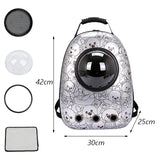 Outdoor Travel Puppy Cat Backpack Carrier Bag Breathable Pet Space Capsule Mascotas Supplies for Cats Goats transporter dla kota