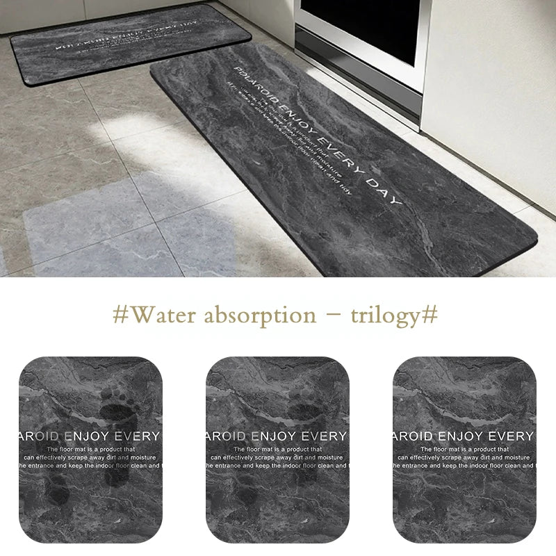 Kitchen Floor Mat Kitchen Rugs Living Room Long Bedside Area Rug Hallway Bathroom Carpet Entrance Doormat Washable