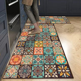Kitchen Mat Printed Kitchen Rugs Area Mat Hallway Long Carpets for Living Room Bedroom Entrance Doormat Living Room Decoration