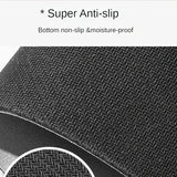 Long strip diatom mud kitchen carpet simple printed non-slip mat bathroom absorbent foot mat door mat