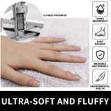 Super Absorbent Bath Mat Memory Foam Carpet Non-slip Bathroom Rug Bathtub Side Floor Rugs Shower Room Doormat Toilet Footpad