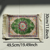A Portable Eid Prayer Mat Measuring 30* 49.5cm Cm, Suitable for Indoor and Outdoor Use, Is an Ideal Choice for Studying, Living Rooms, Ramadan and Hajj Activities This Is a Popular and Beautiful Prayer Mat.