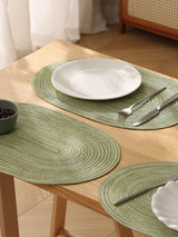 Placemats Set of 4,Heat resistant pad,Place Mat Washable Table Mats for Kitchen Dining Table Mixed Color Non-Slip Place mats